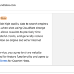 60,000 websites using Cloudflare turned on IndexNow