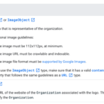 Google logo schema gains ImageObject type support