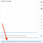 Google Ads error tells advertisers exact match keywords are saving as broad match