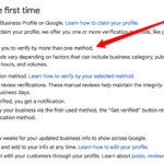 Google may require double verification for some business profiles